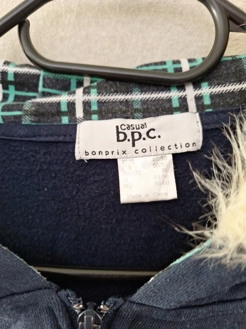 bpc Sweatweste Fellkapuze 48/50