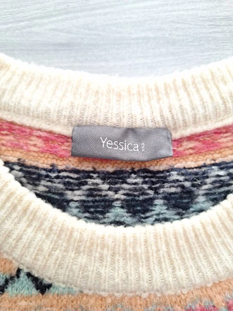 Yessica Strickpullover Norwegermuster 36