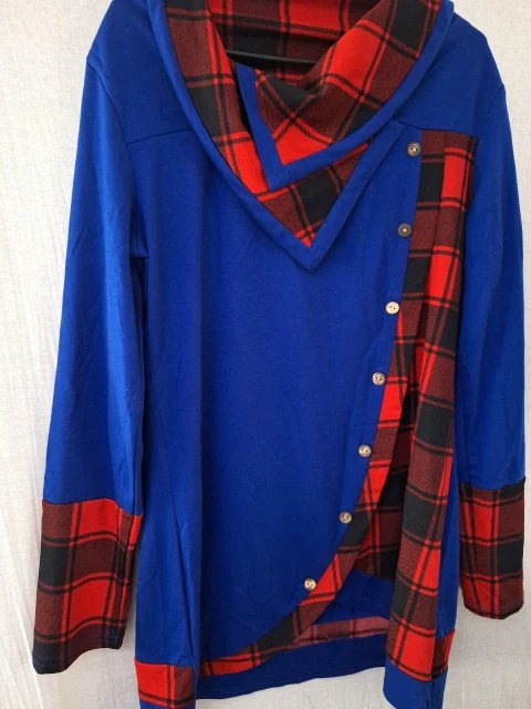 Dressfo Tunika Karomuster 44