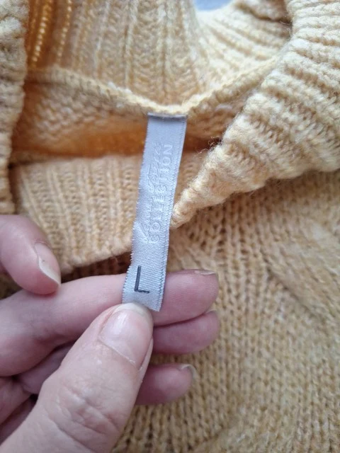 Laura Torelli Strickpullover Zopfmuster 40