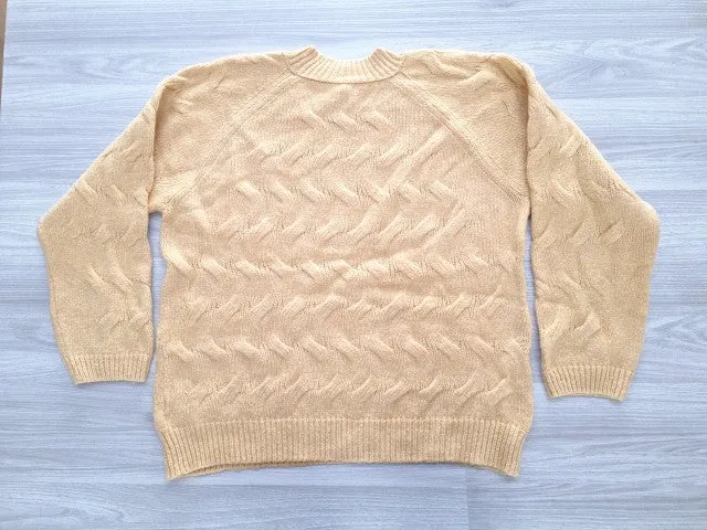 Laura Torelli Strickpullover Zopfmuster 40