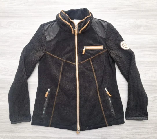 Rick Cardona Strickfleecejacke 40