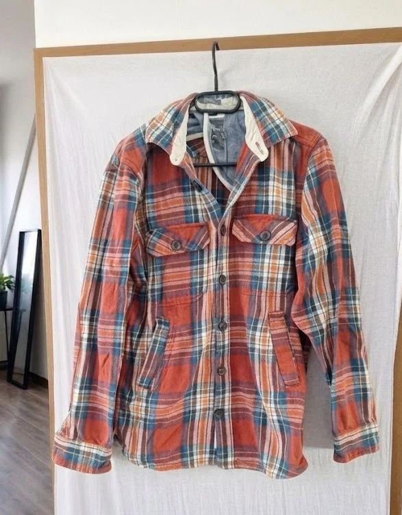H&M Hemdjacke Karo S