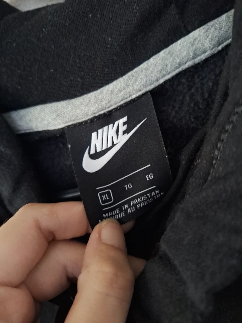 Nike Hoodie Schalkragen XL
