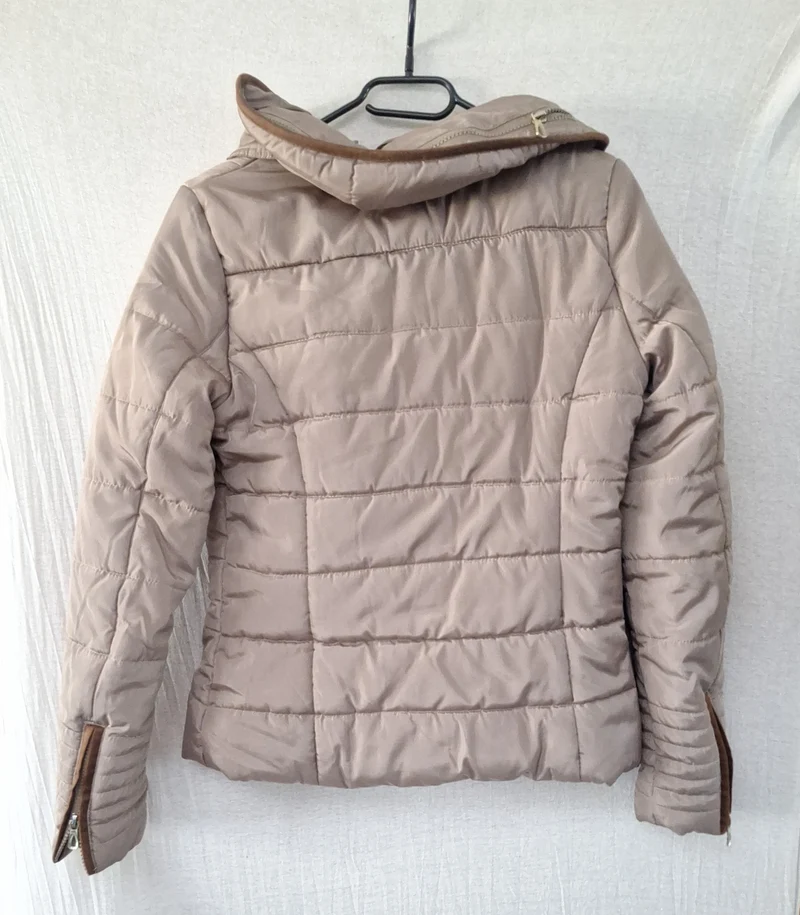 Bangjiyi Steppjacke Fellfutter 36