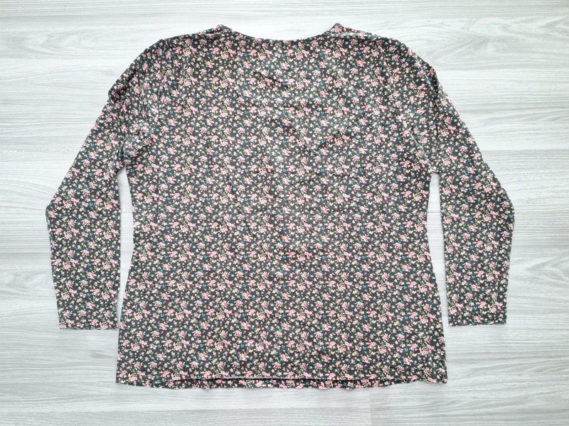 bpc Langarmshirt Blumen 48/50