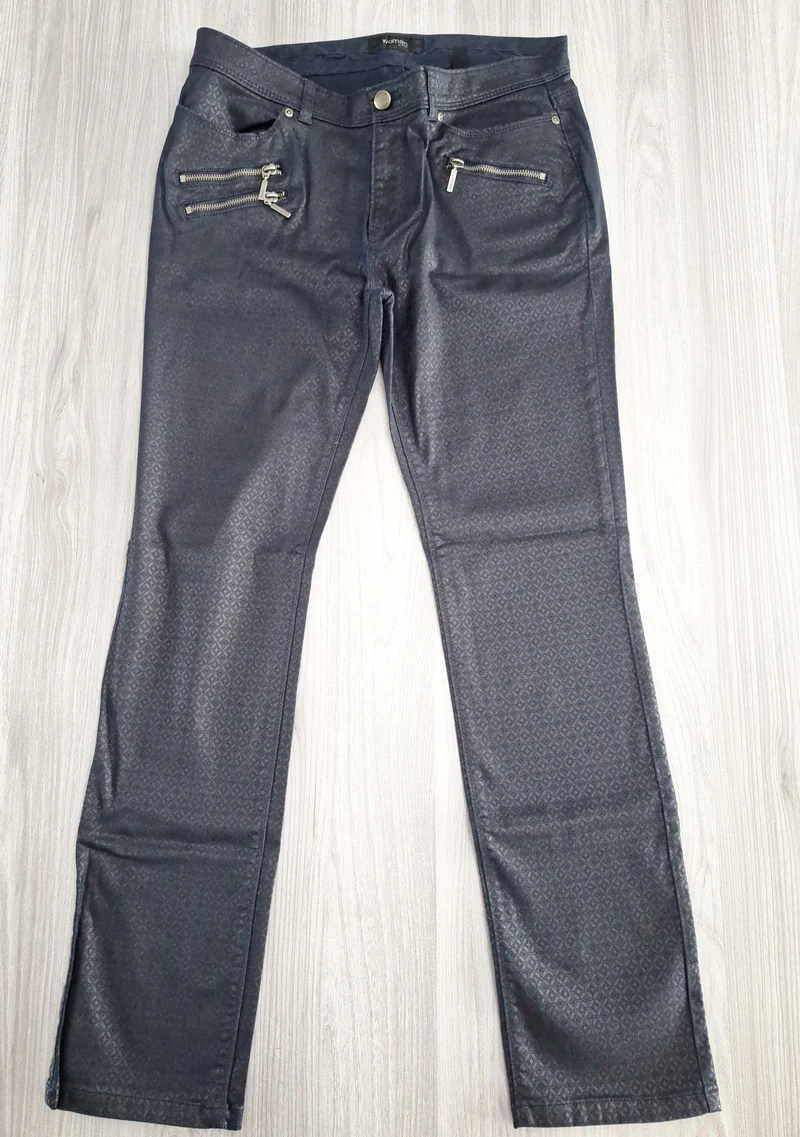 Tchibo Stoffhose Strukturmuster 42