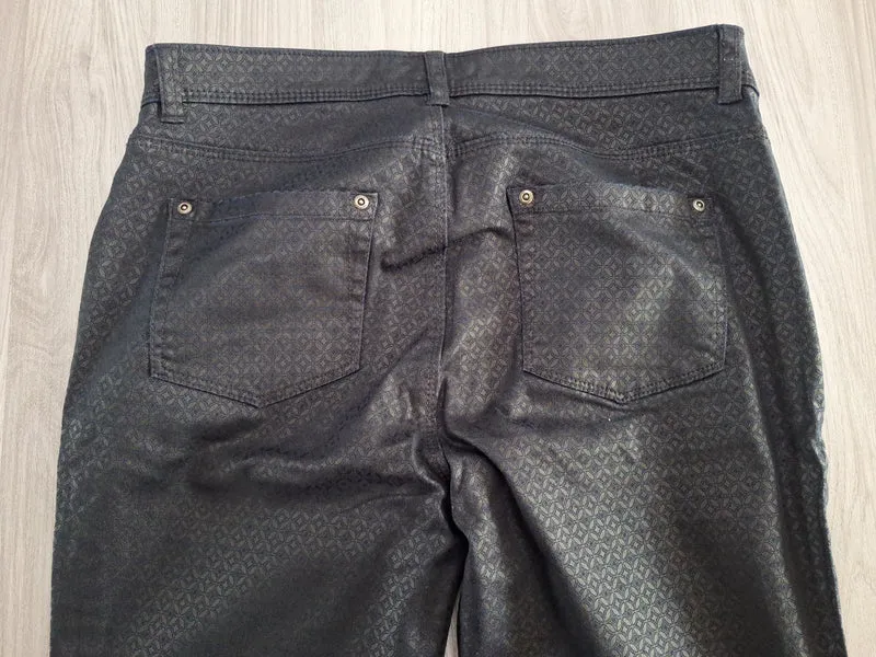 Tchibo Stoffhose Strukturmuster 42