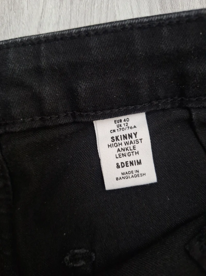H&M Skinny Jeans High Waist 40