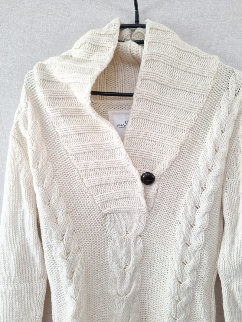 H&M Longpullover Zopfmuster 36